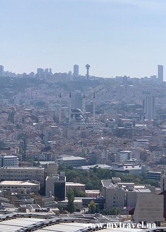 Вид на Анкару с крепости